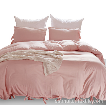 Ropa de cama de la cubierta del edredón de algodón barato